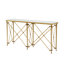 Spencer London 64'' W Marble Console Table