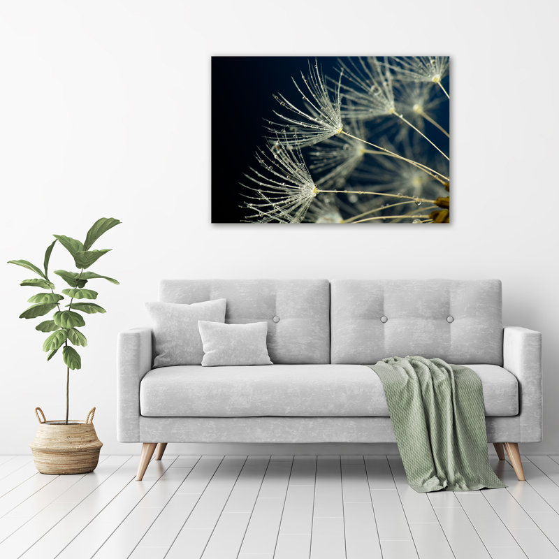 Dandelion Seeds - Wrapped Canvas Print