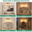 2 lumières de salle de bain dorées appliques murales de miroir de miroir abat-jour en verre nervuré 5 mm d'épaisseur rétro lumineux et chaleureux pour le miroir de la cuisine, du salon, du couloir, de l'armoire et du porche-373039392