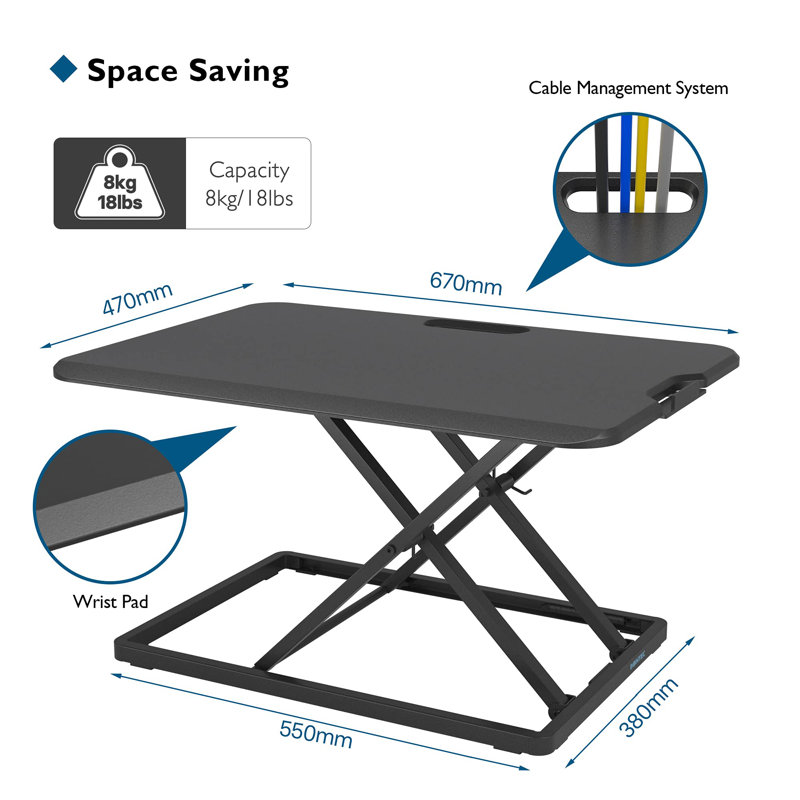 Adjustable Standing Desk Converter