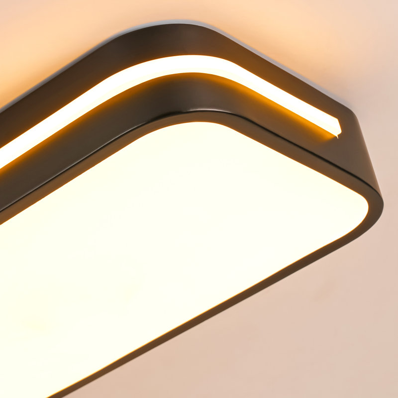 Shineo 1 - Light 31.5" Rectangle LED Flush Mount