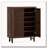33.46" Storage Coffee Bar Cabinet With  2Doors & Shelves-148926094
