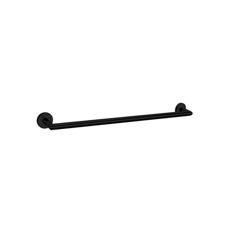 Munich Single Towel Bar - Wall Mount - 30" Brass/Polished Chrome, Matt Black, 4" H x 28" W x 28" D