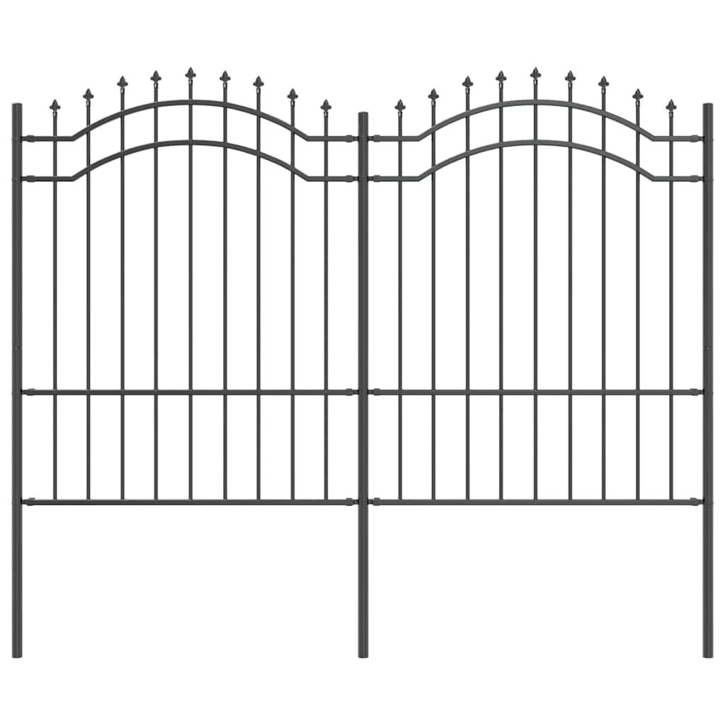 Vidaxl Garden Fence Powder-Coated Steel