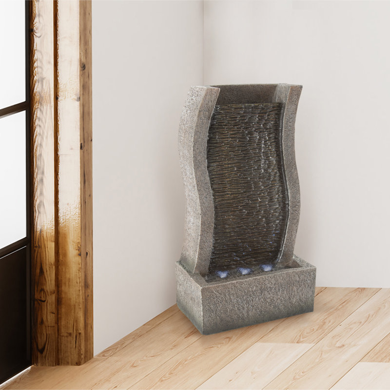 Indoor Waterfall Fountain with Lights