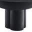 Caspian Round Concrete Coffee Table In White-94387522