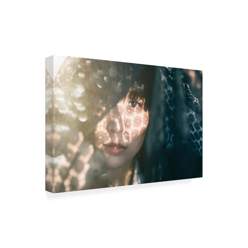 Œuvre sur toile «Daisuke Kiyota Sanako», H 12 po x l 19 po