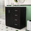 Meuble-lavabo luxueux en bois avec lavabo et rangement spacieux-1898867373