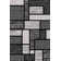 Tapis abstrait gris Mccampbell
