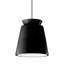 Radiance - Luminaire suspendu trapézoïdal haut 1 lumière - Piscine réfléchissante - Chrome poli - l 13,5 po x H 16 po - DEL dédiée-1325346103-1325346246-1313512166
