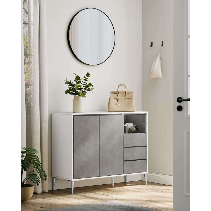 Rufford 103.5cm Sideboard, Grey