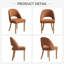 Chaise de salle à manger rembourrée Engstrom-1198779695