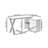 Geles 55.12'' W L-Shaped Writing Desk with Cabinet-1410100043