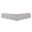 Canapé modulaire inclinable électrique en cuir italien 7 pièces Tahari-91925335