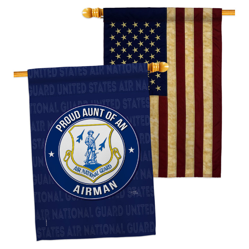 Double Sided 40'' H x 28'' W Polyester House Flag