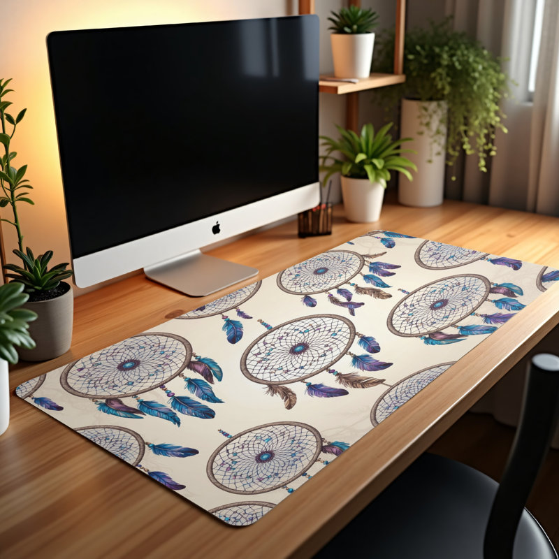 Polyester Desk Pad, 31.5x15.5