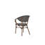 Genie Stacking Patio Dining Armchair with Cushion-652651983