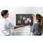 Wall Mounted cork board with print home decor message pin boards home office bulletin board ideas Map of the world sketch