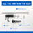 Widespread Bathroom Sink Faucet 1 Hole Brushed Nickel Bathroom Faucet With Pop-up Drain Bathroom Vanity Faucet-125529152