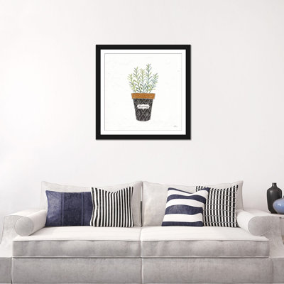«Fine Herbs IX» par Janelle Penner, impression sur toile tendue