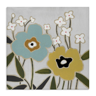 Art mural moderne sur toile à fleurs modernes par Carol Robinson