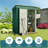 Aiho 5 ft. W X 3 ft. D Metal Vertical Storage Shed-65754013