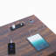 Bureau debout électrique en L de 63 po, bureau de coin debout à hauteur ajustable avec prises de courant, tiroirs de rangement et porte coulissante pour bureau à domicile-538122404-552394452