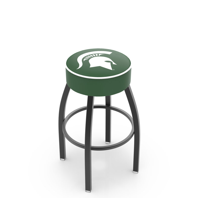 Tabouret de bar et de comptoir NCAA, Michigan State, Noir, Tabouret de comptoir (assise de 25 po de hauteur)