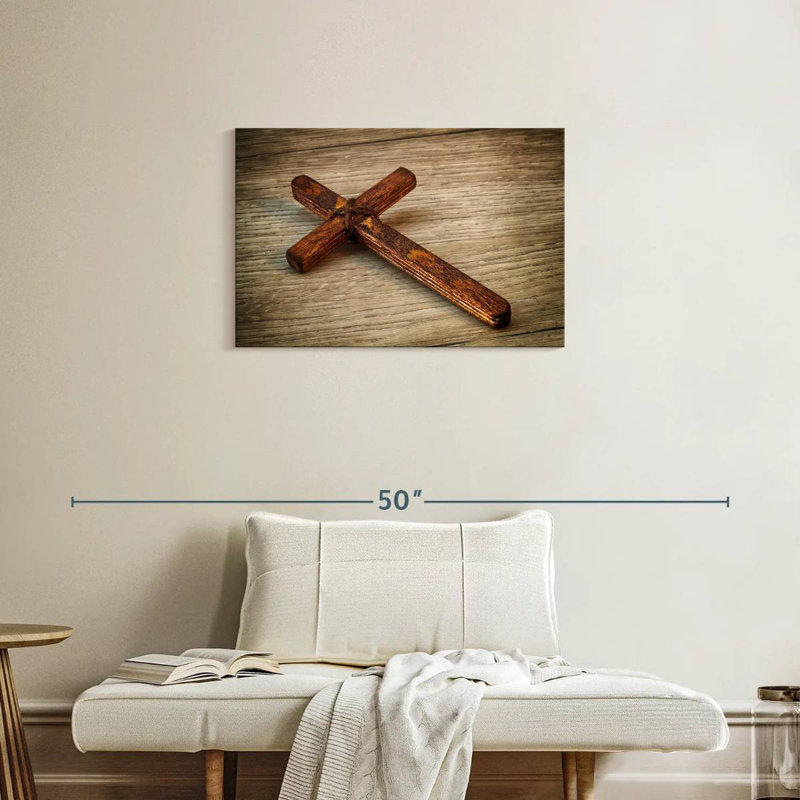 Adella Old Rugged Cross, 20" H x 30" W