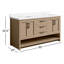 Ensemble de meuble-lavabo double 60 "Venice