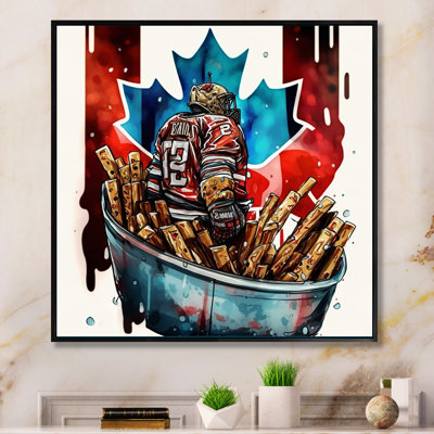 «But Tender In Poutine II», impression sur toile