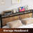 [Full/Queen/King] Size Metal Platform Bed Frame with Wooden Headboard & Footboard – USB Ports, No Box Spring Needed, 10" Under-Bed Storage, 600LBS Capacity, Easy Assembly (Black/Brown)-974860575