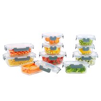 Prep & Savour Daleah Airtight 24 Container Food Storage Set & Reviews