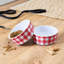 Bol pour nourriture pour chien et chat anti-dérapant Bone Dry Gingham-129082346-129082348
