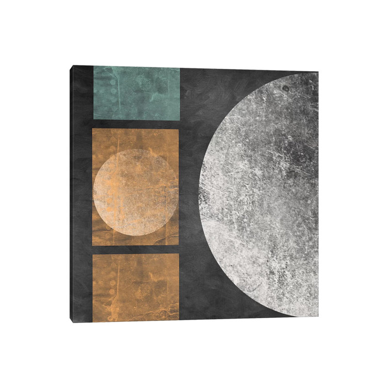 Geometry Mystery Moon V by Irena Orlov - Wrapped Canvas Print, 45.72 cm H x 45.72 cm W x 1.91 cm D