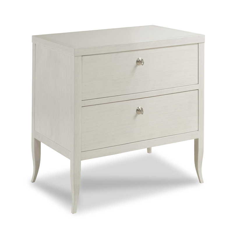 Petite Sarah 2 - Drawer Nightstand, Carrara