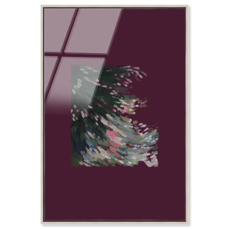 Falling Delicately High-Gloss Frameless Acrylic Glass Wall Art Abstract Print by Oliver Gal, Ready to Hang, 10 x 15