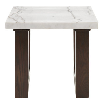 Oharra End Table W/Marble Top