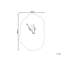 Dancia Aluminium Wall Clock