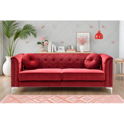Colmar Velvet Sofa