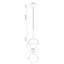 Luminaire suspendu sphère à 1 lumière Glabo-63492135