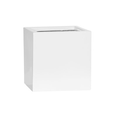 Fleur M, Glossy White