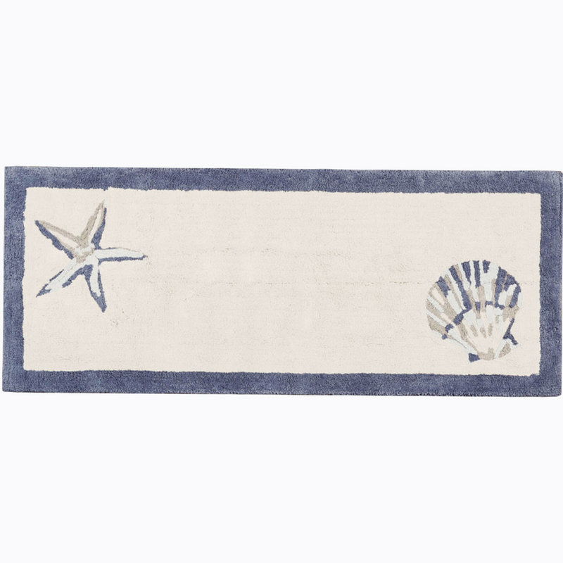 Chaniel Reversible Bath Rug, 24"W x 60"L