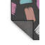 Tapis noir/rose à tisser électrique-1305473143