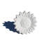 Rond de serviette fleur-261015969