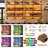 Floating Bar Shelves For Liquor, Wall-mounted Wine Rack With Led Light, Hanging Wine Rack With Stemware Glass Holders For Kitchen, Dining Room, Bar Decor Storage Display