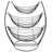 Prep & Savour Stainless Steel Fruit Bowl-462530996