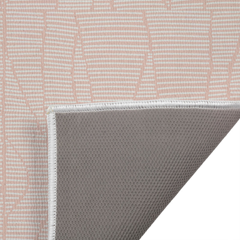 Grer Outdoor Doormat, 21" W x 34" L, Pink