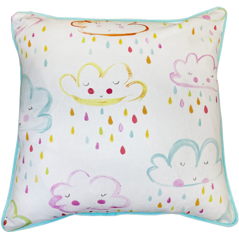 Avaneesh Abstract Gray Sqaure Cushion