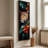 Elegant Decorative Framed MDF Painting, 15.7 x 47.2 x 0.1 inches | 100% MDF with 3 mm Thickness, 100% Pine Wood Frame | UV Printed Artwork for Home Decor, Living Room, Office, Modern Aesthetic